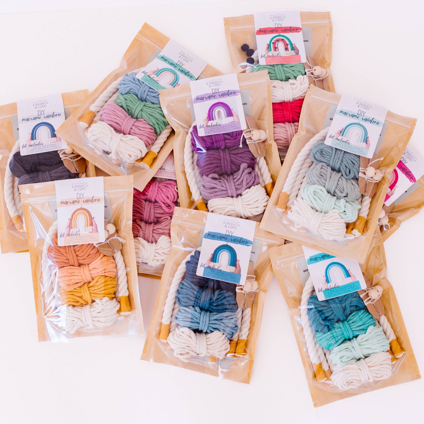 DIY Rainbow Kit / Craft/ Crafts/ Do It Yourself: Sunset