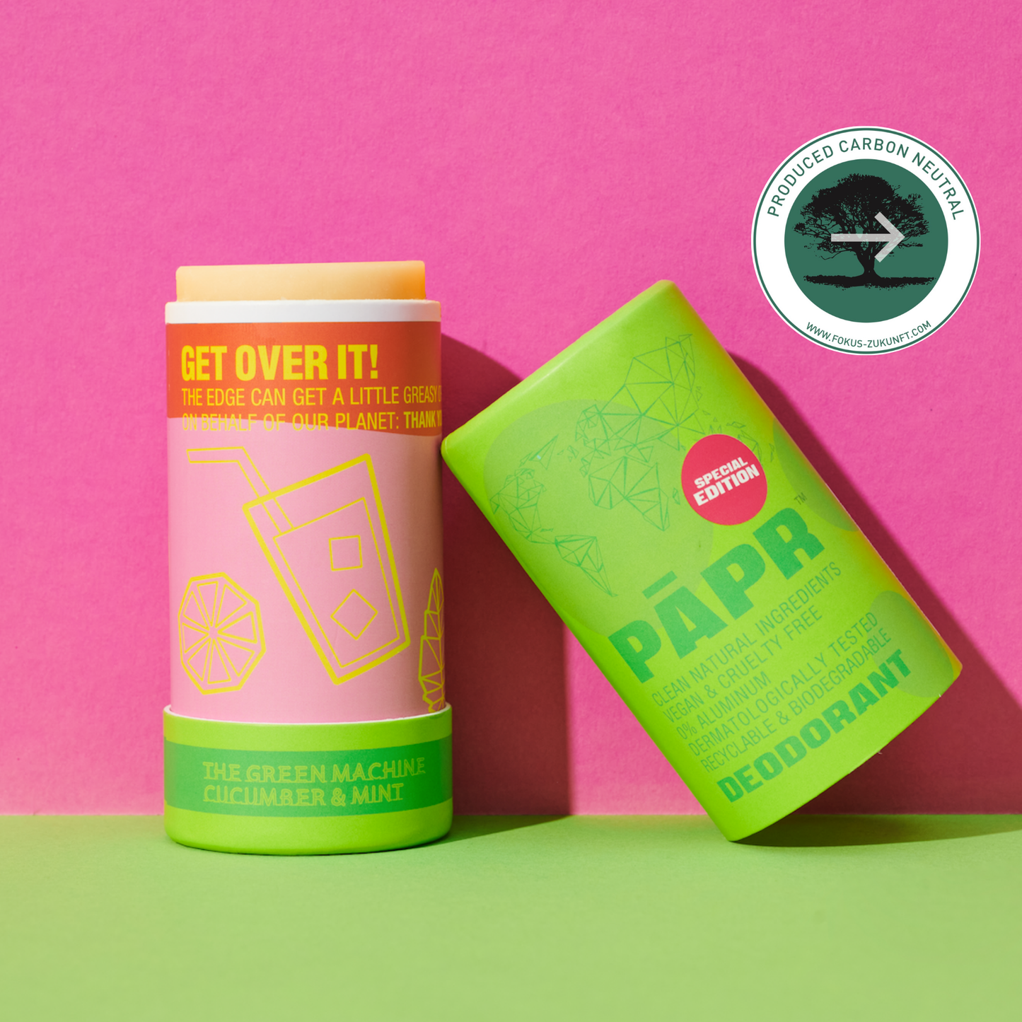 Green Machine Aluminum-Free All-Natural unisex Deodorant