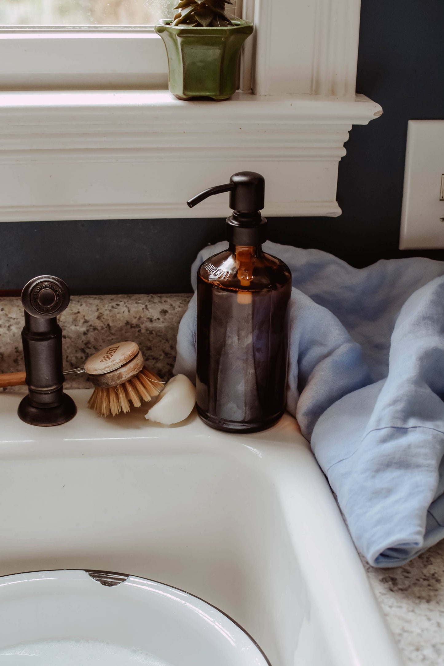 Bottle Pump Top: Silver