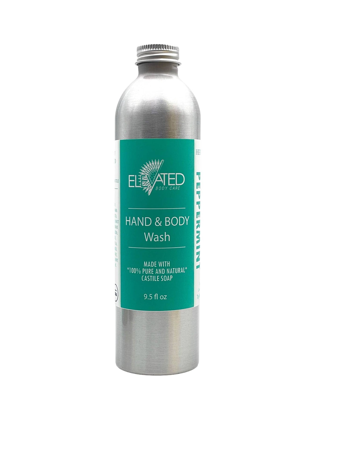 ELEVATED - Herbal Hand & Body Wash w/ Natural Castile Soap: Citrus-Sage bulk refill
