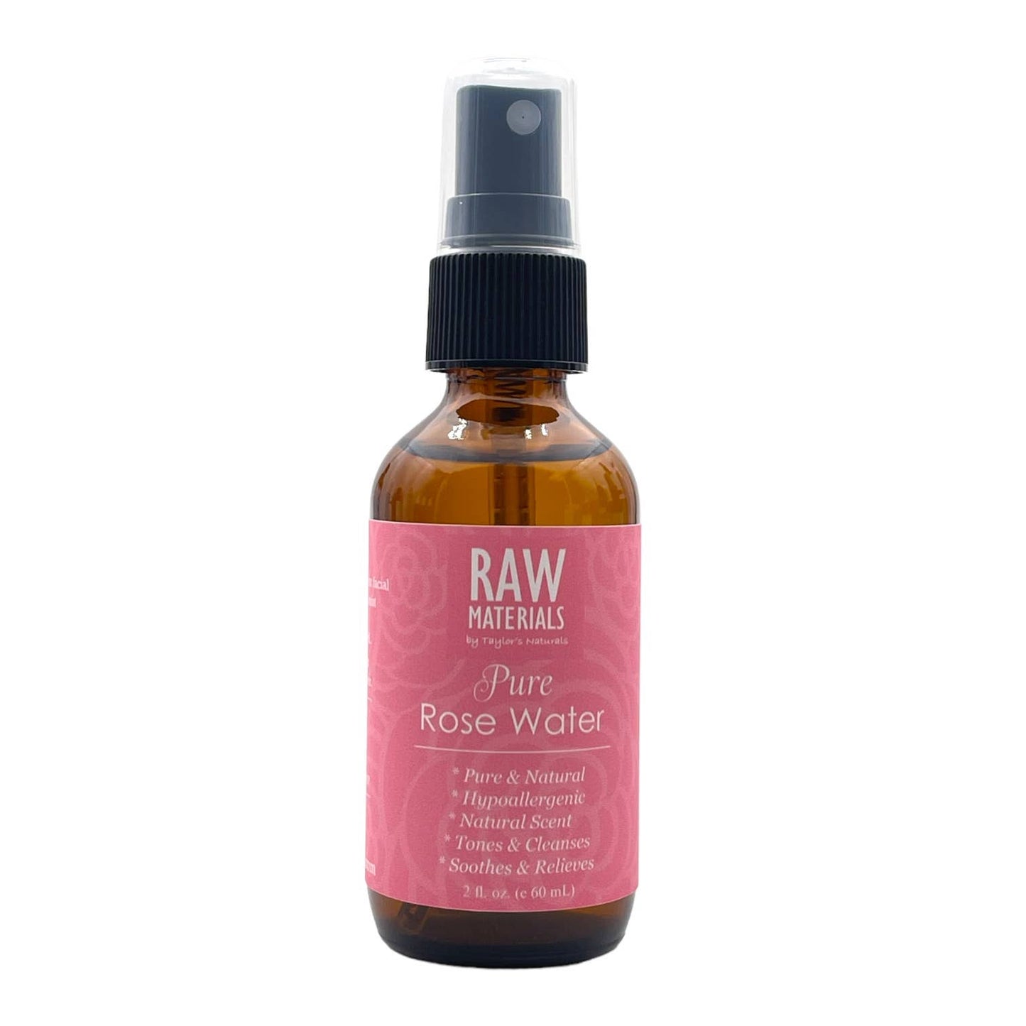 RAW Materials - 100% Pure ORGANIC Rose Water -Bulk refill