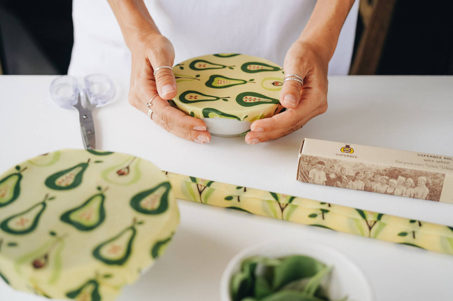 Reusable Beeswax Wrap Roll: Passion Som