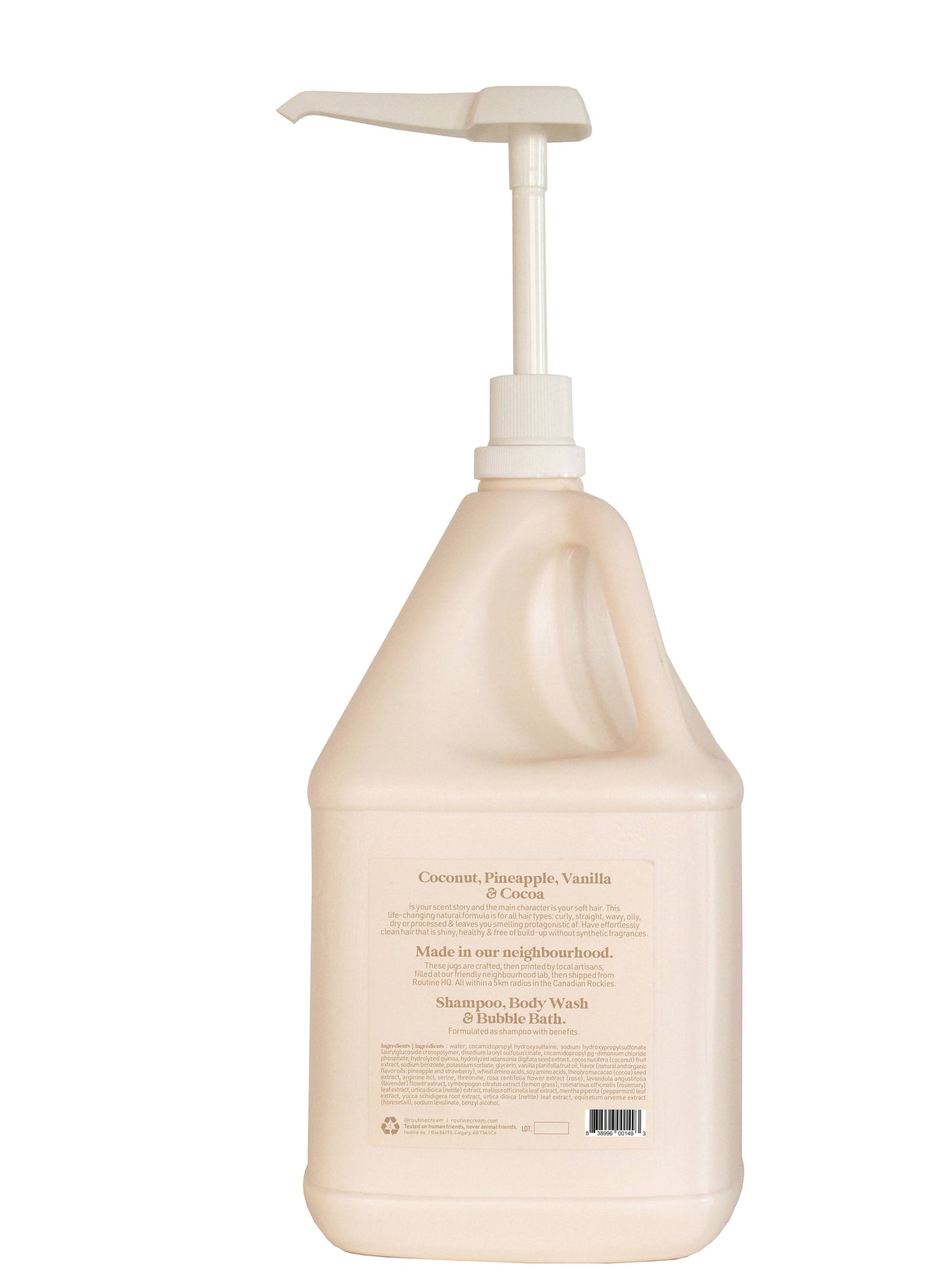 Shampoo 4L REFILL bulk - for refill/zero waste stores: Dirty Hipster No.4