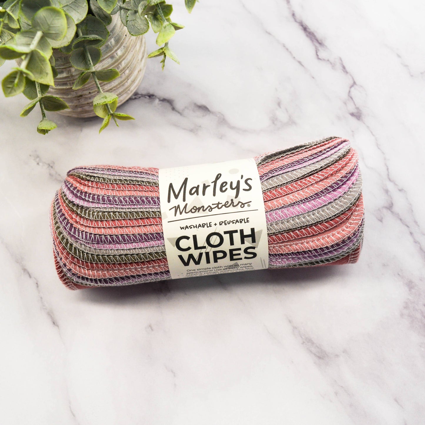 Cloth Wipes: Specialty Color Mixes - 12 pack / Desert Rose