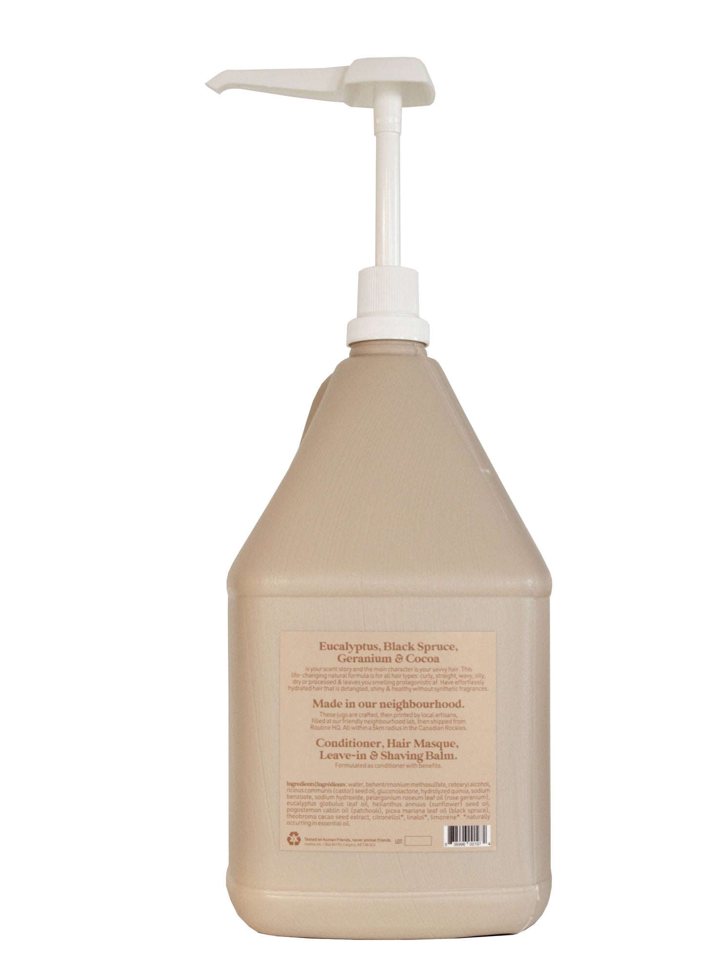 Conditioner REFILL 4 L - for refill/zero waste stores: Dirty Hipster No. 4 Basic Conditioner