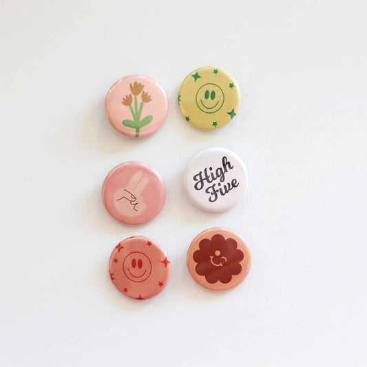 Happy button set