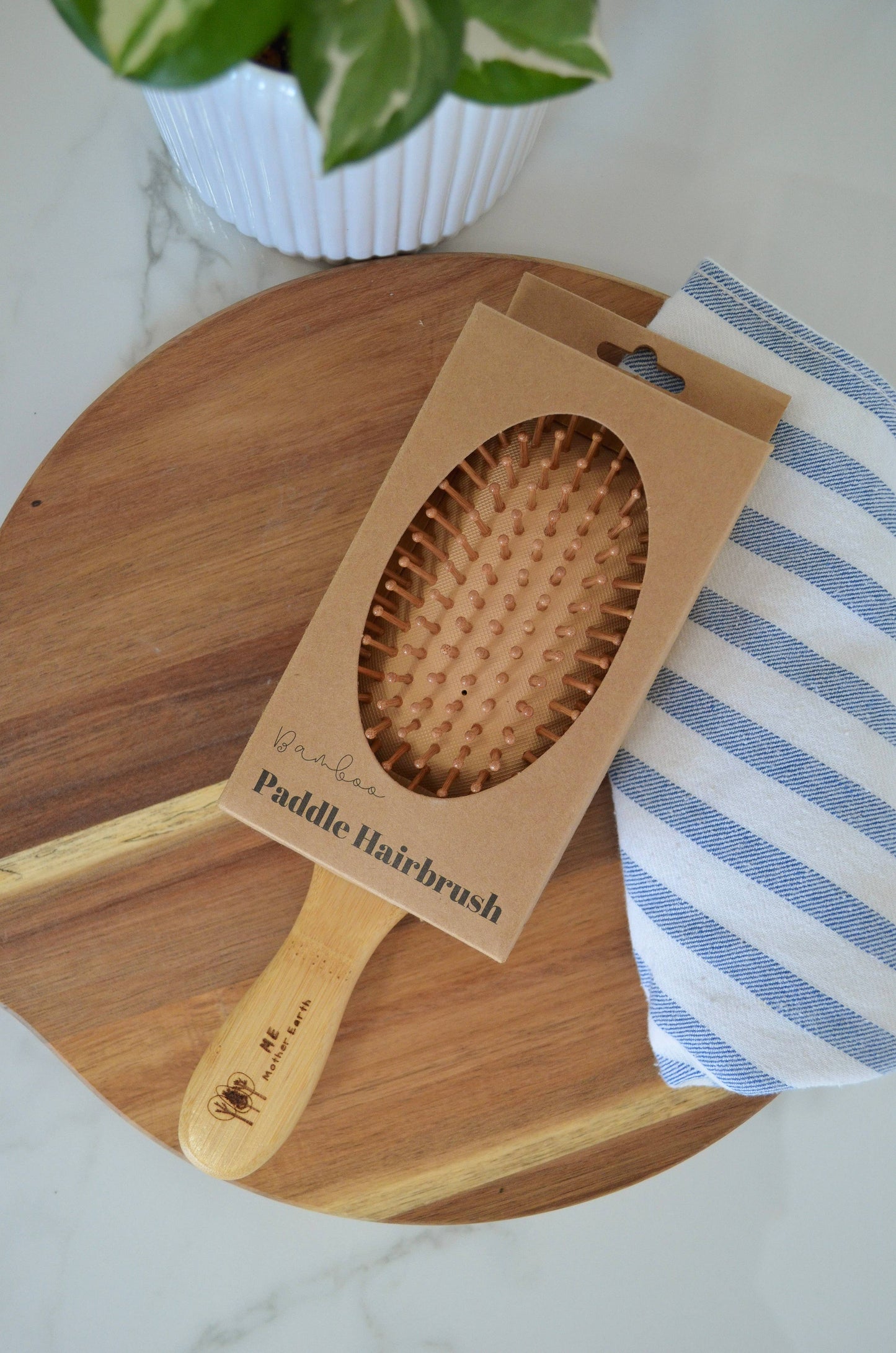 Bamboo Paddle Hairbrush | Sustainable Beauty