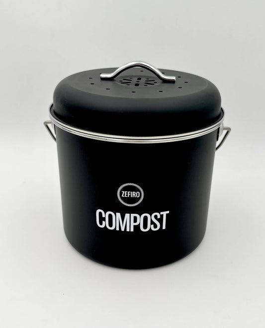 Compost Bin  0.8 Gallons - Black