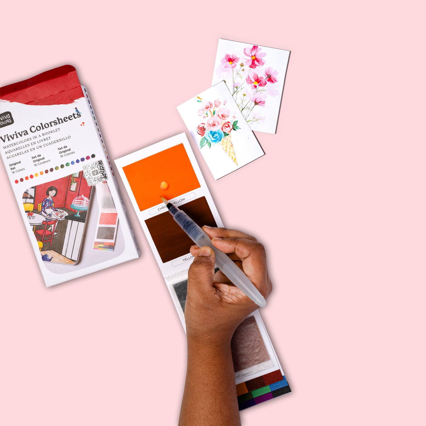 Colorsheets - Original - 16 Watercolors (Casepack of 10)