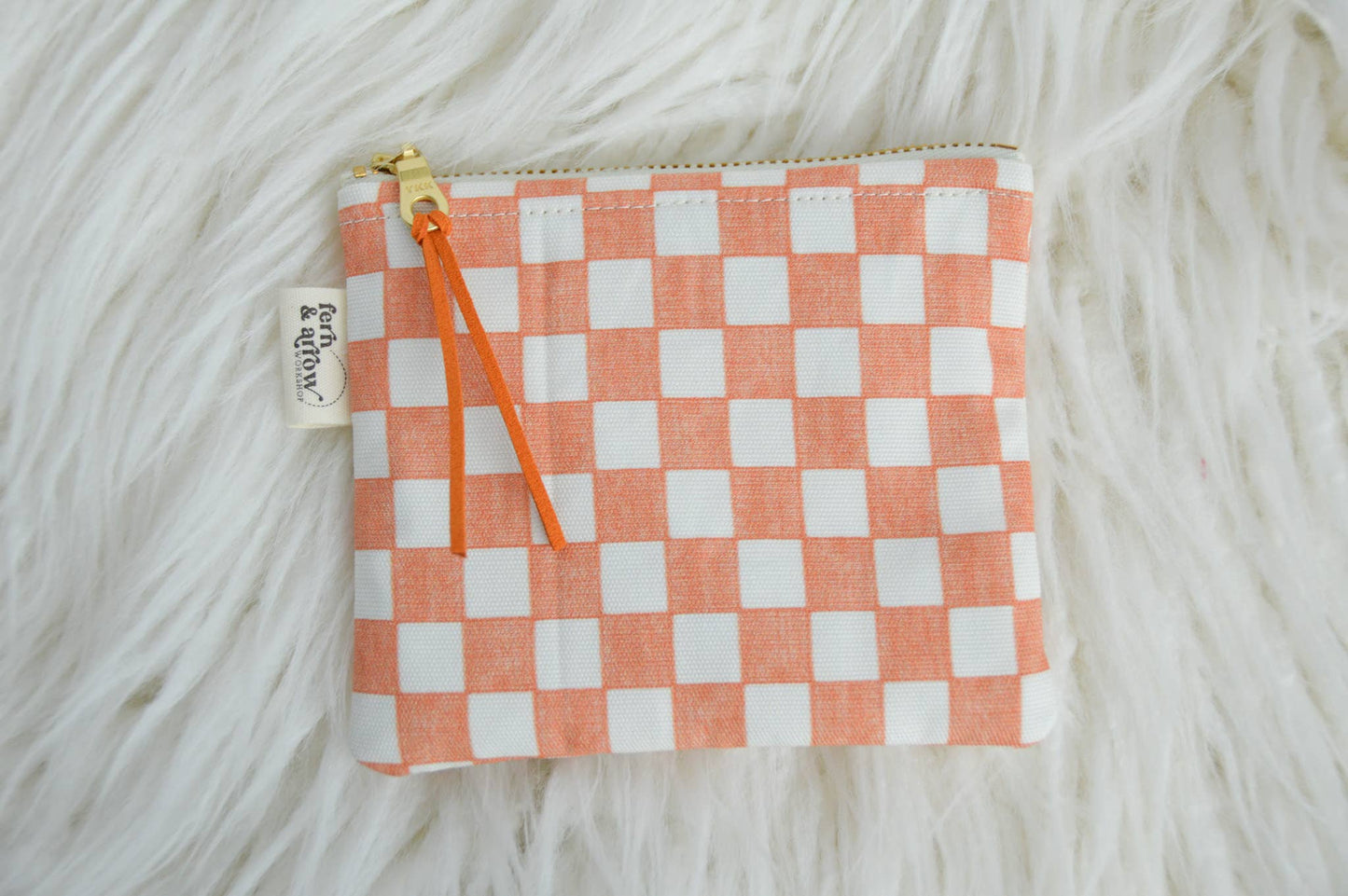 Vans Checkered Zipper Pouch: Small
