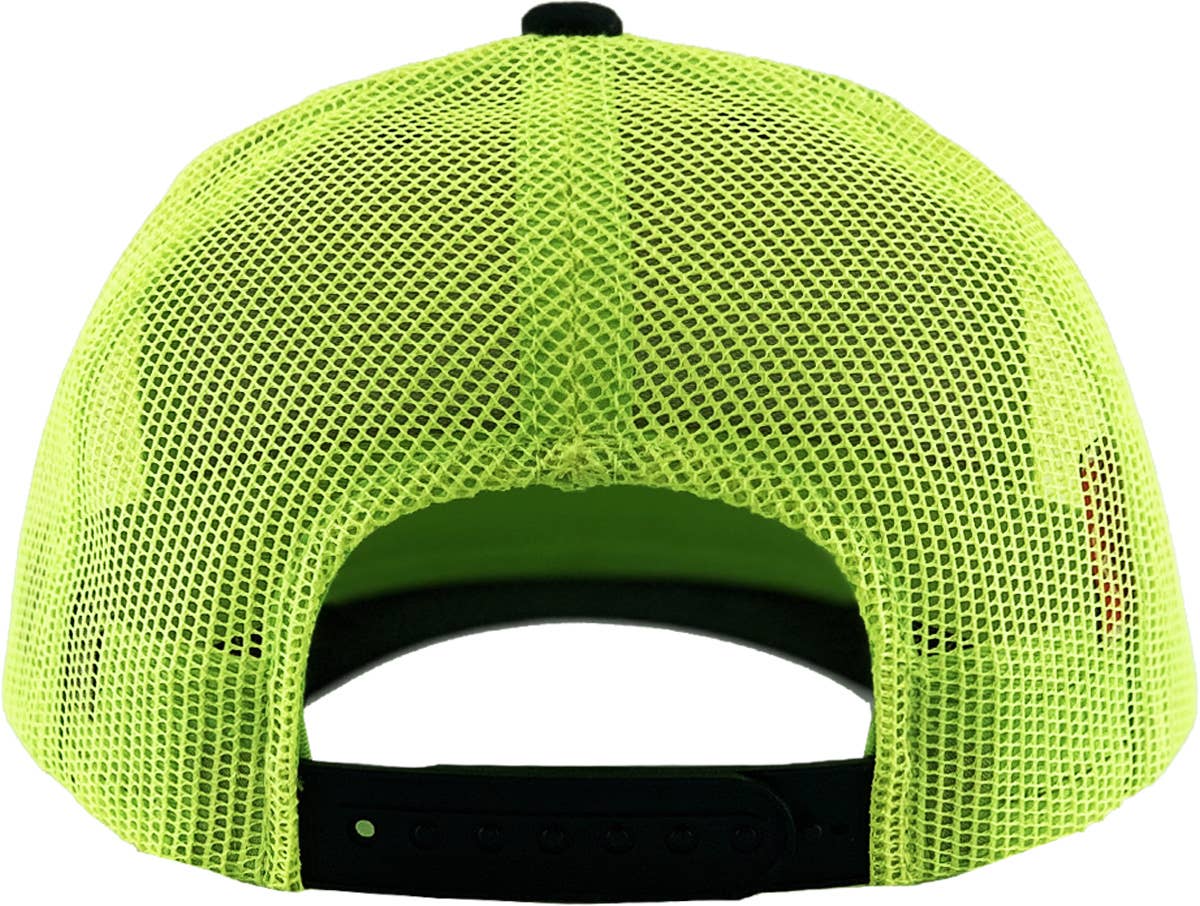 CLASSIC 6 PANEL MESH BACK: LGY-LGY