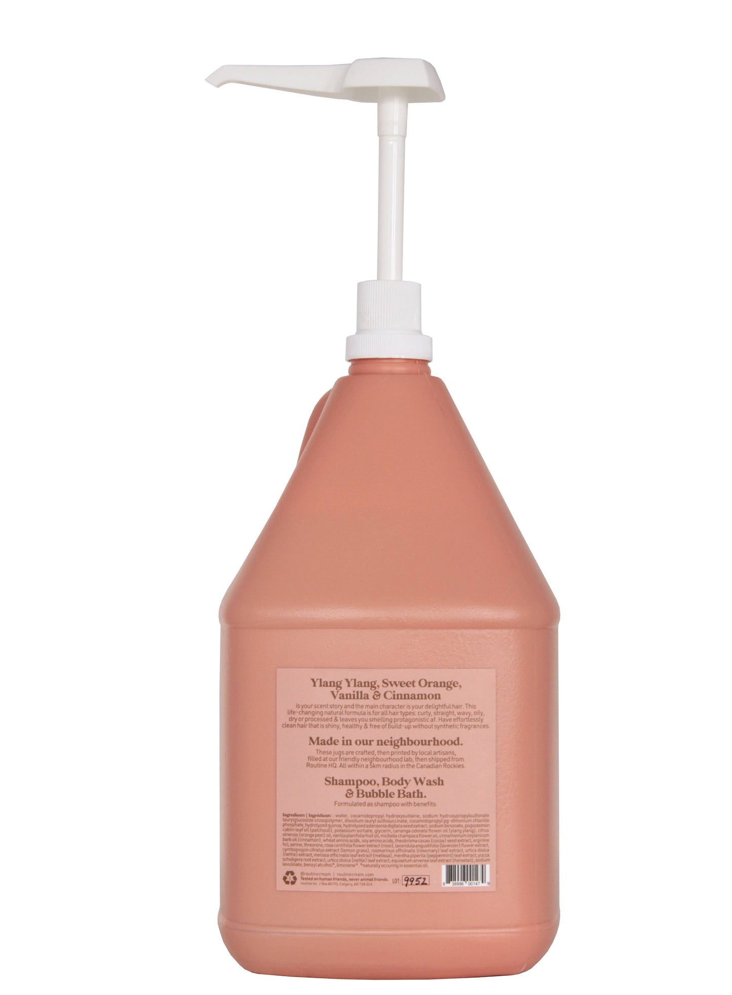 Shampoo 4L REFILL bulk - for refill/zero waste stores: Dirty Hipster No.4