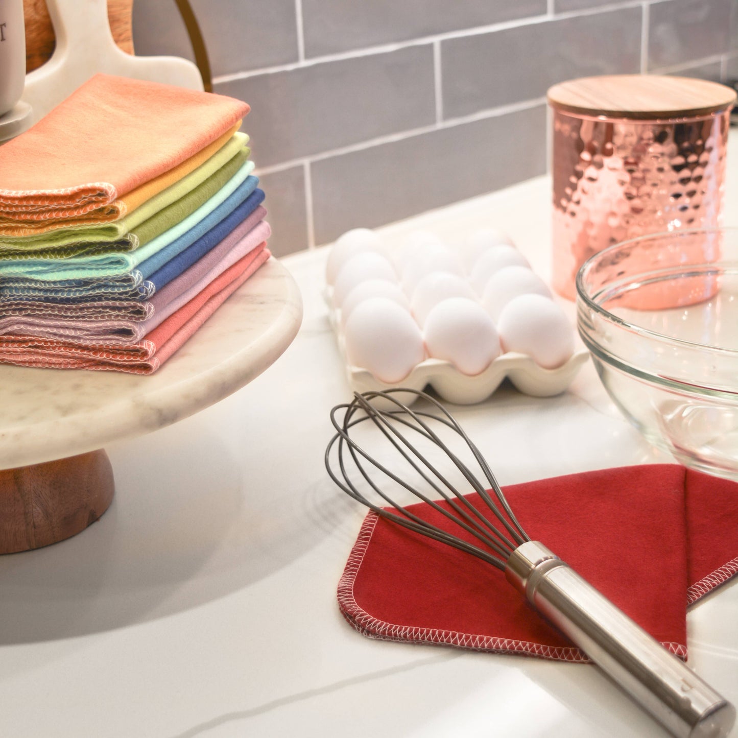 UNpaper® Towels: Earthy Rainbow - 12 or 24 count rolls: 12-pack