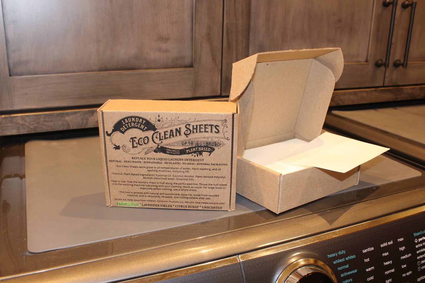 Eco Clean Sheets - Concentrated Laundry Detergent -100 Loads: Unscented