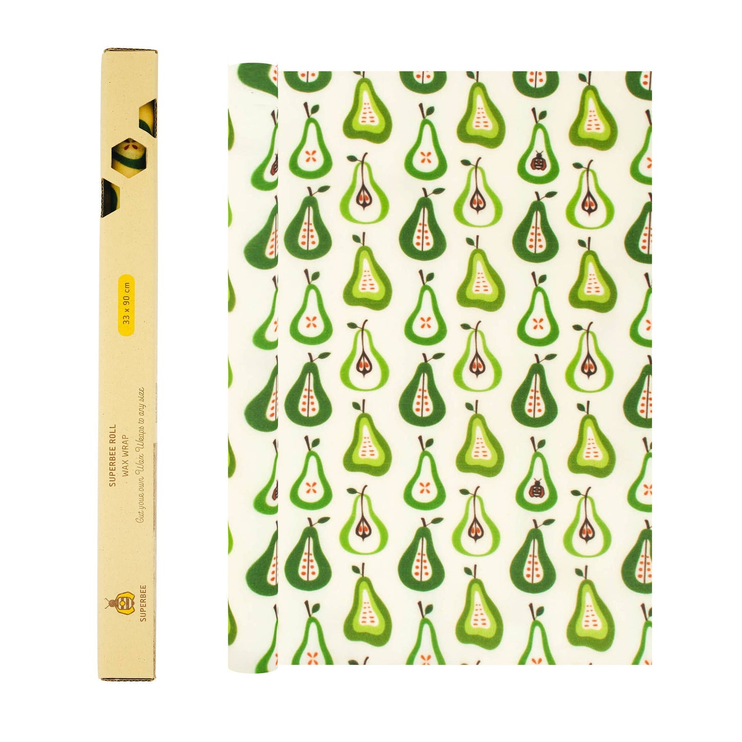 Reusable Beeswax Wrap Roll: Passion Som
