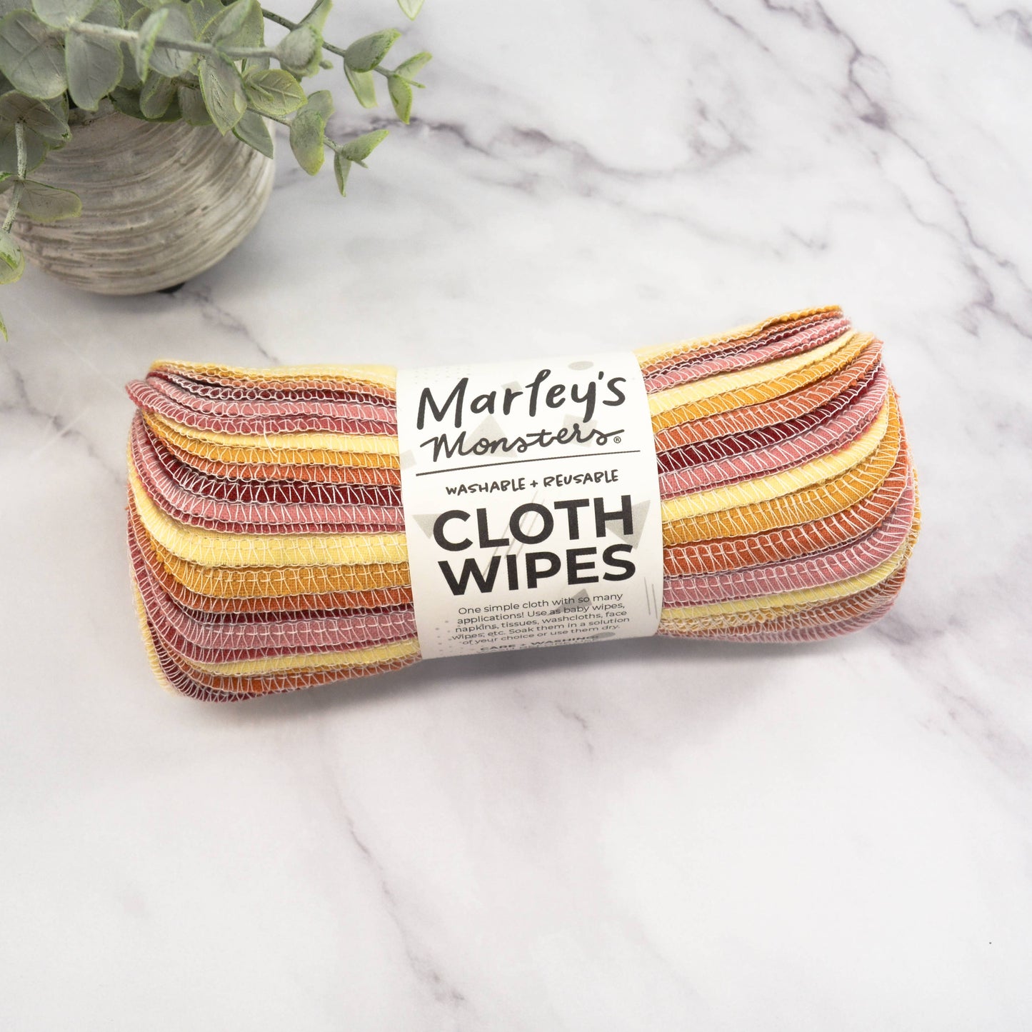 Cloth Wipes: Specialty Color Mixes - 12 pack / Desert Rose