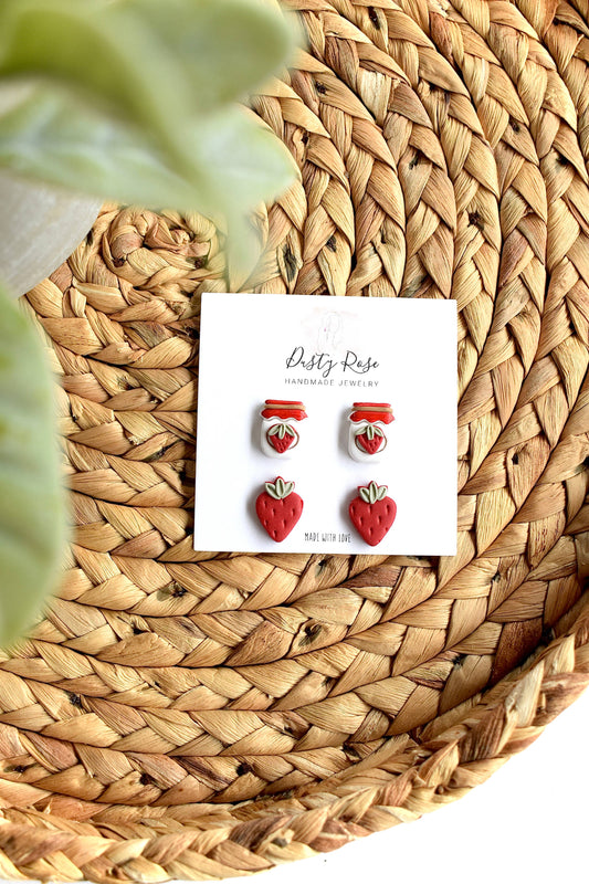 Strawberry Jam Stud Pack