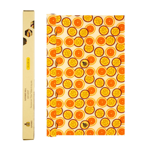 Reusable Beeswax Wrap Roll: Passion Som