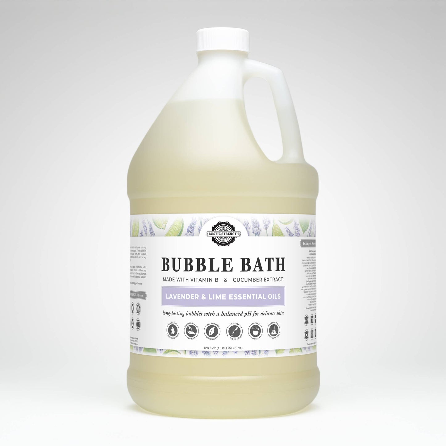 Sulfate-Free Bubble Bath for Sensitive Skin | Light Scent: Eucalyptus Mint / Bulk Refill