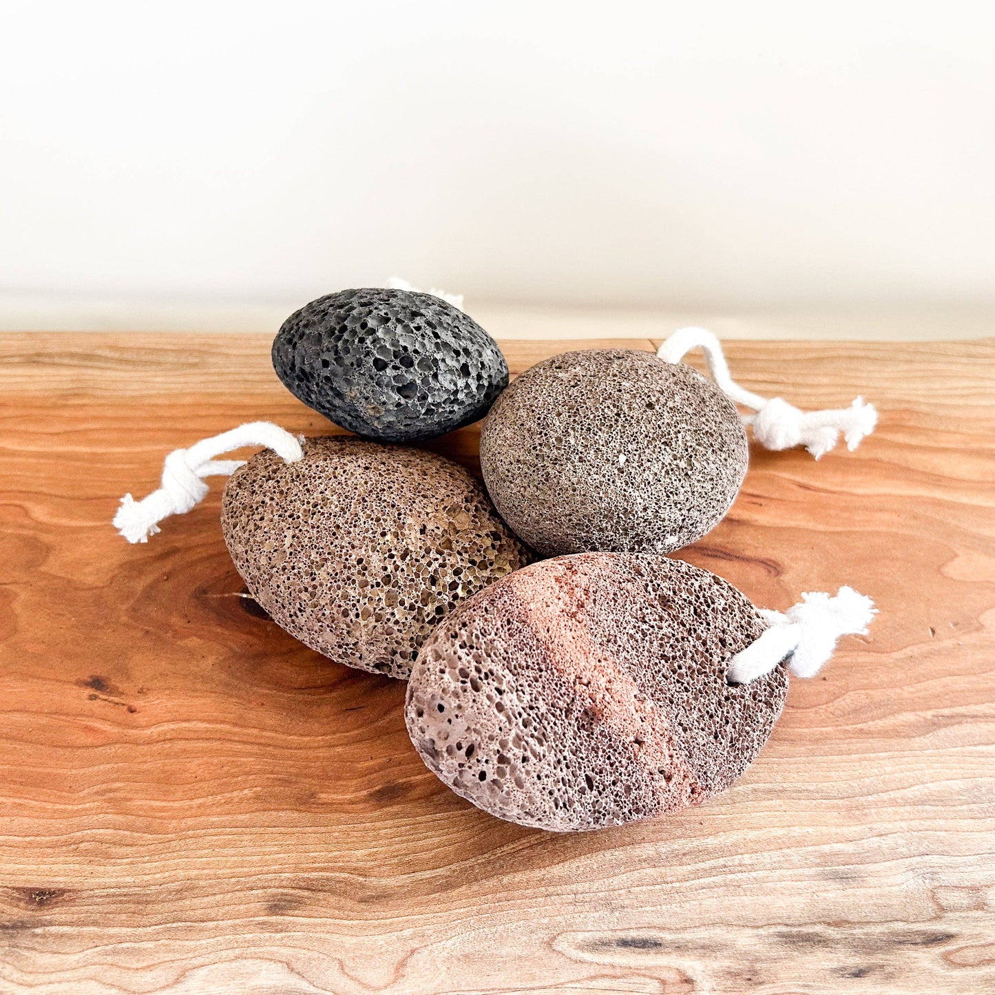 Lava Pumice Stone | With Rope | Exfoliation Stone