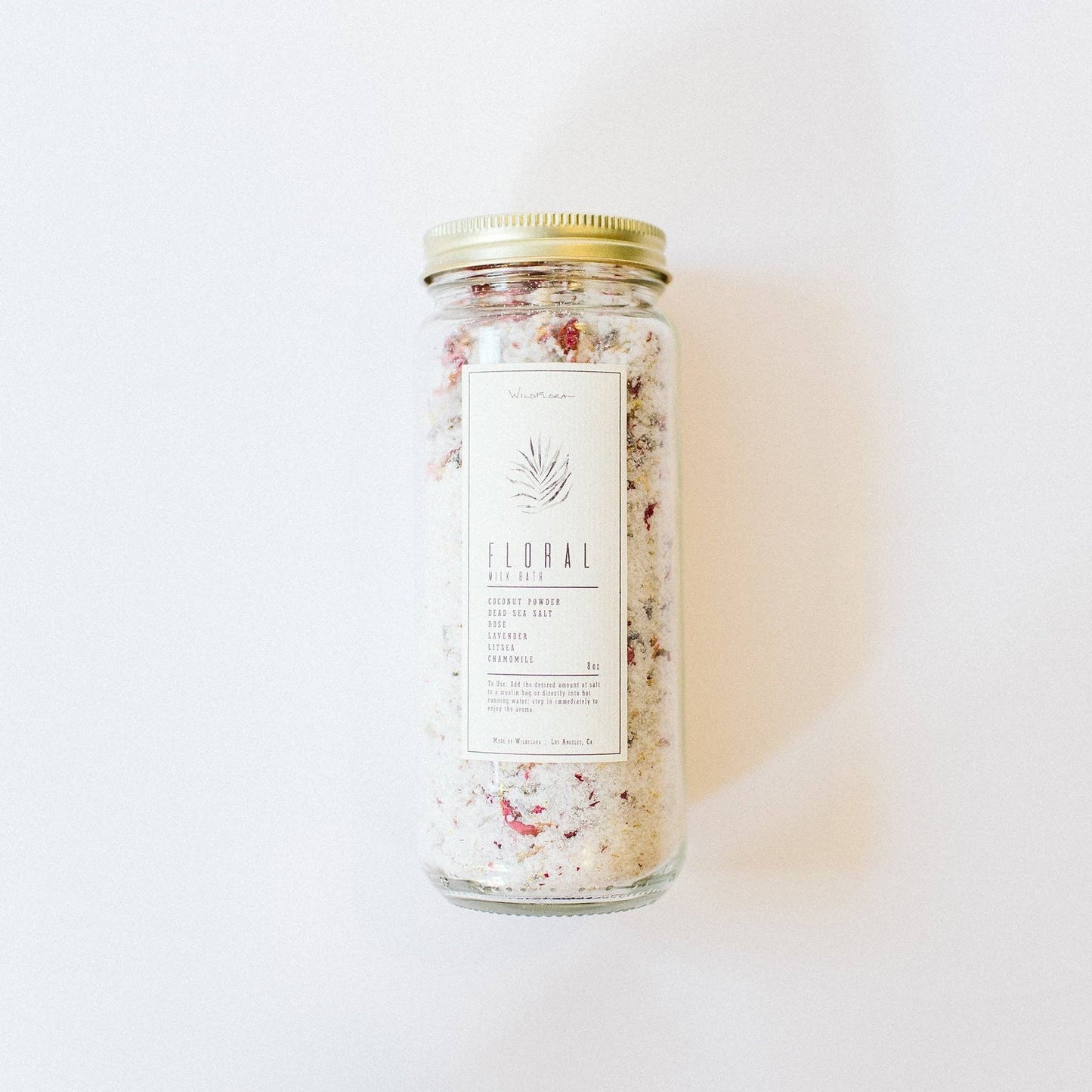 WildFlora Bath Salts: Floral, Heal, Release, Beauty