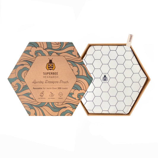 Hexawash Reusable Eco Laundry Detergent Unscented- 300 Loads: Hexagonia
