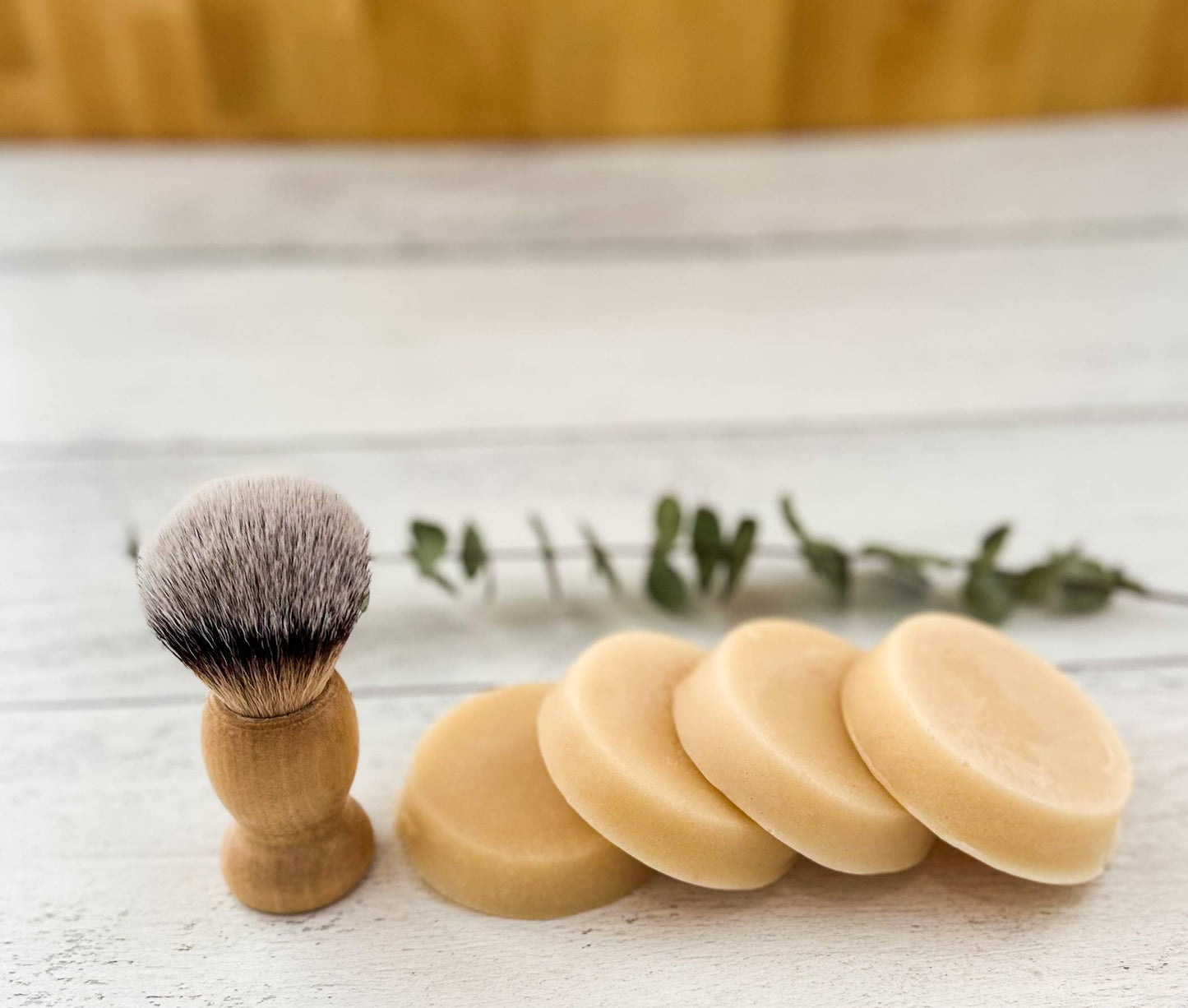 Natural Handmade Shave Soap - Rustic Mint