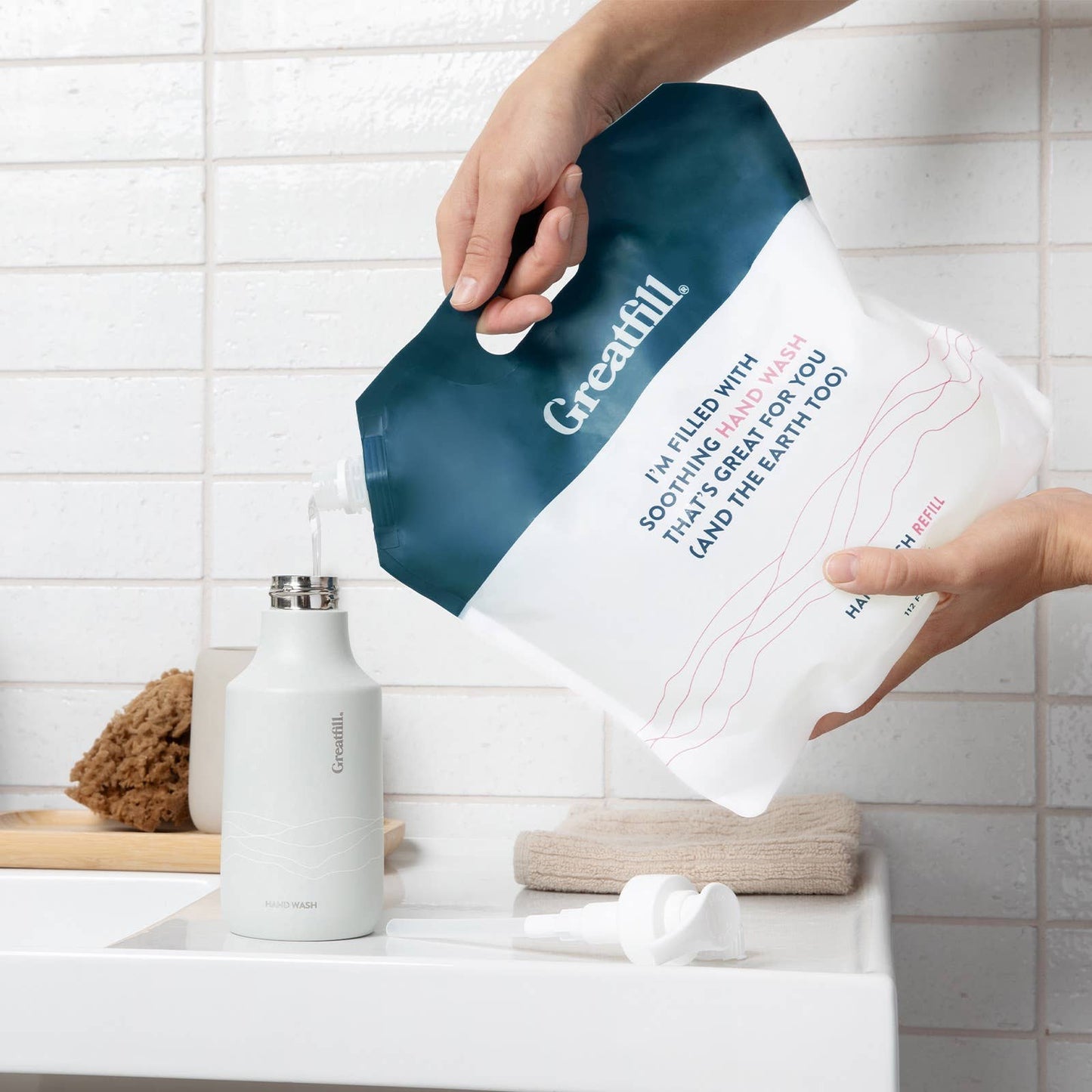 Hand Soap Bulk Refill (Large): Citrus + Fir