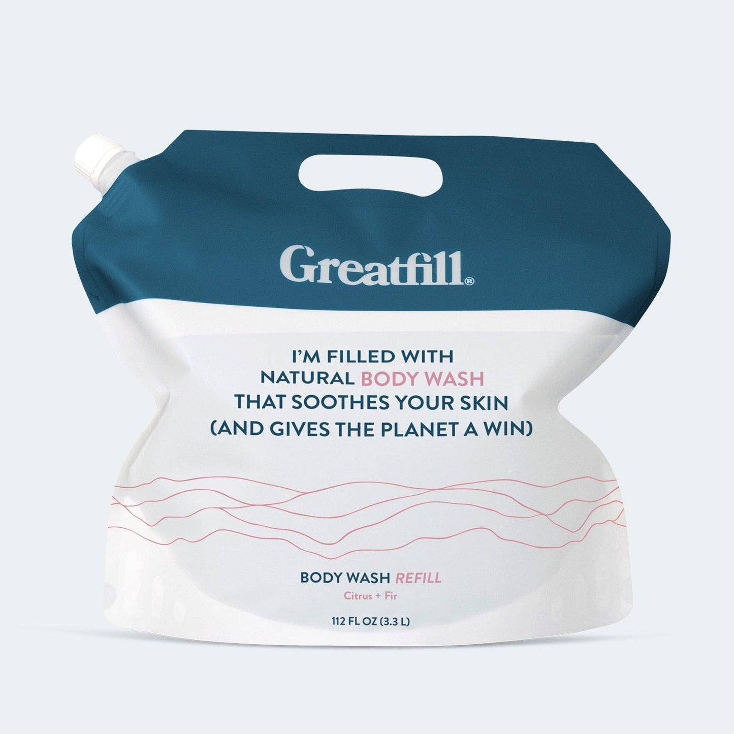 Body Wash Bulk Refill (Large): Sage + Lavender