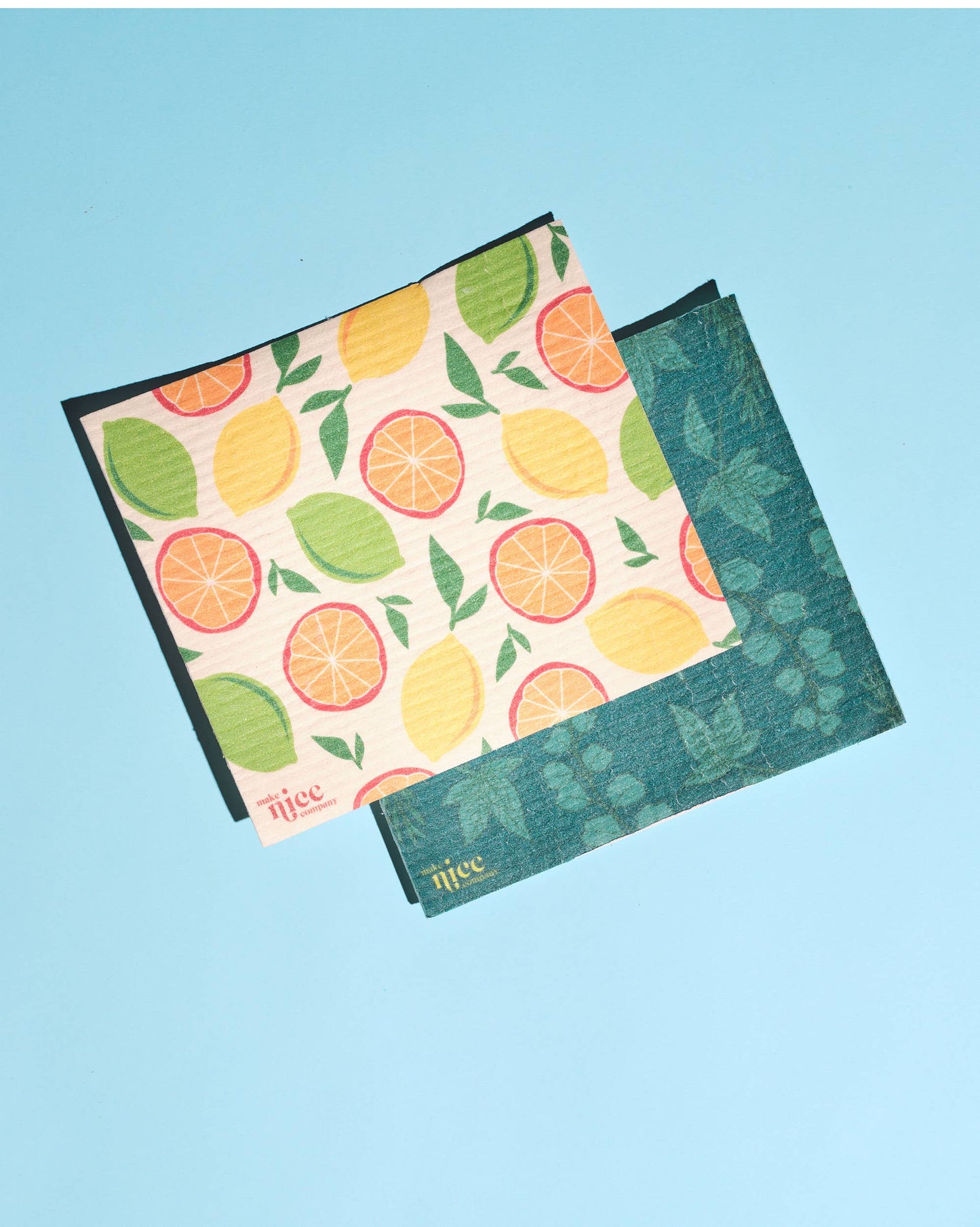 Sponge Cloth - 2 Pack Herb + Citrus