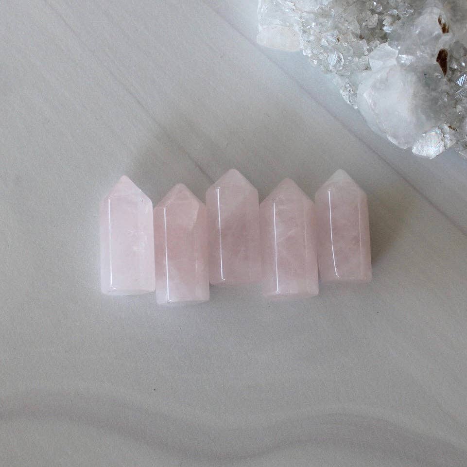 Rose Quartz Tower (Crystals & Stones)