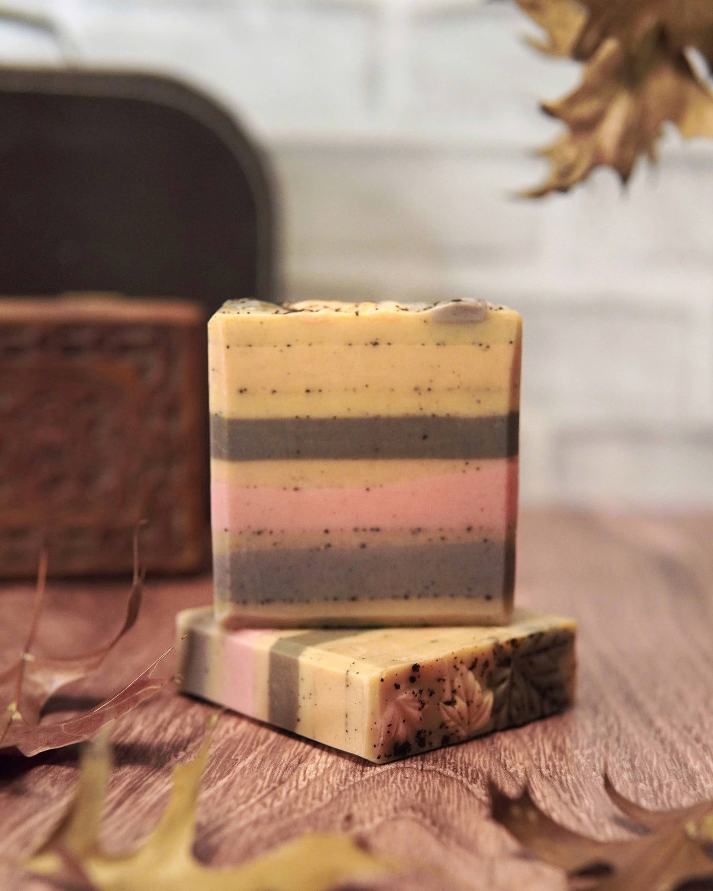 Sugared Sequoia - Exfoliating Coffee Scrub Shea Butter Soap