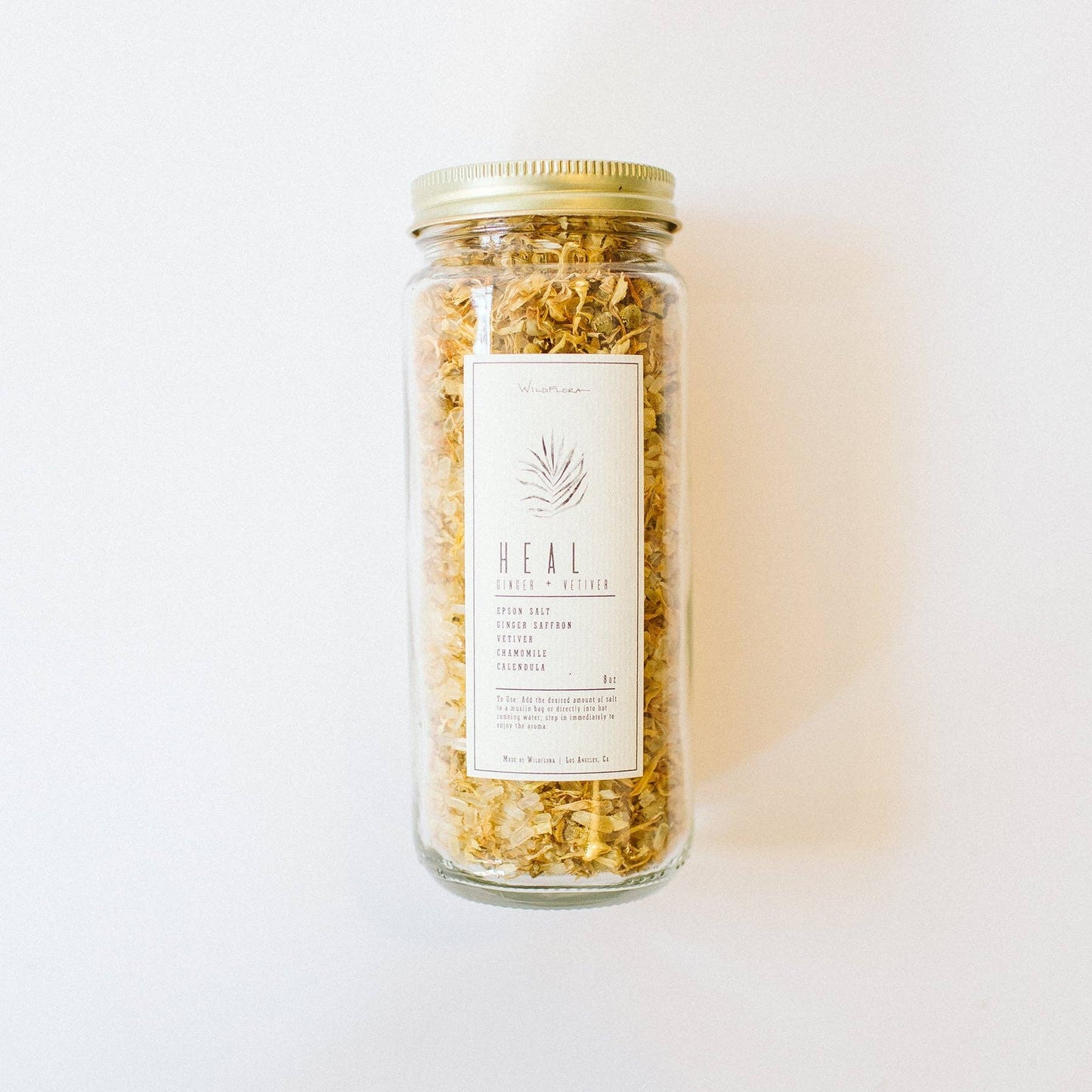 WildFlora Bath Salts: Floral, Heal, Release, Beauty