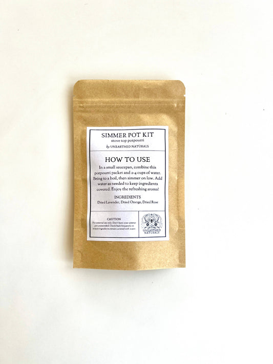 Serenade - Simmer Pot Kit - Lavender, Orange & Rose