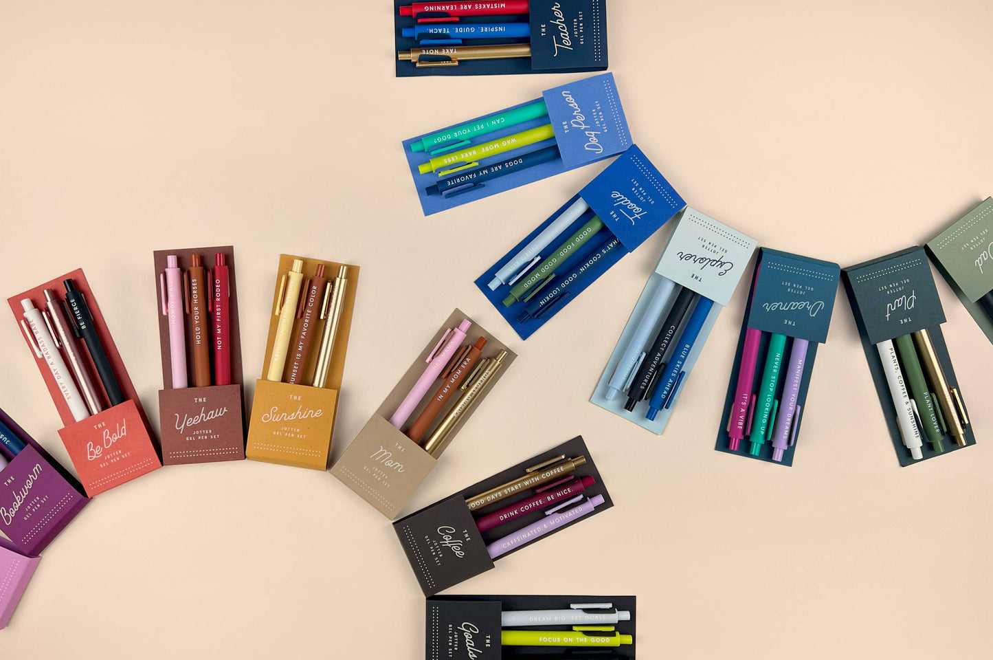 Plant Jotter Gel Pen: Set of 3