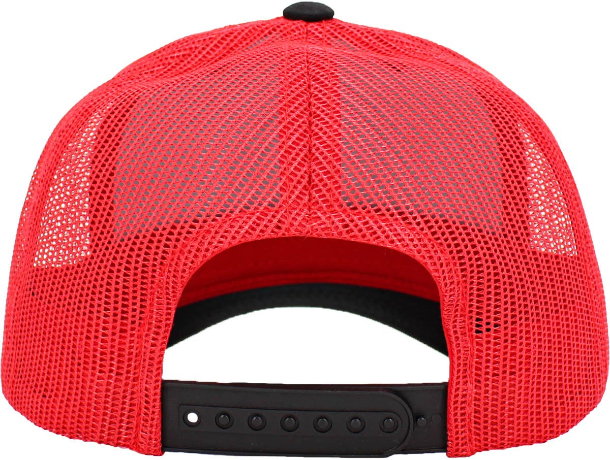 CLASSIC 6 PANEL MESH BACK: DGY-DGY