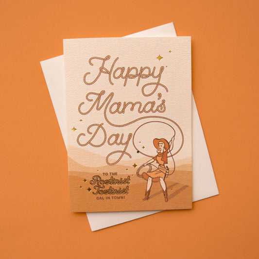 Cowgirl Mama Mothers Day Card