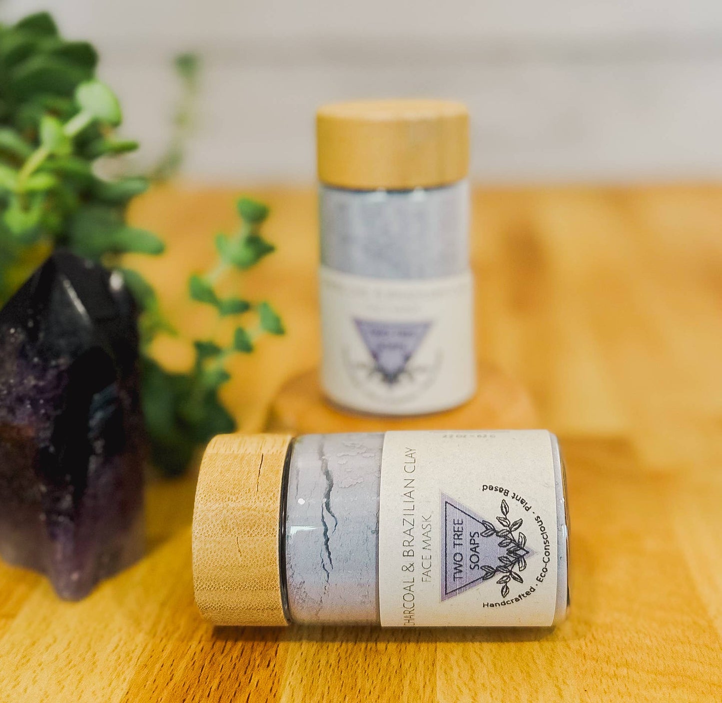 Clay Face Mask - Charcoal & Brazilian Clay