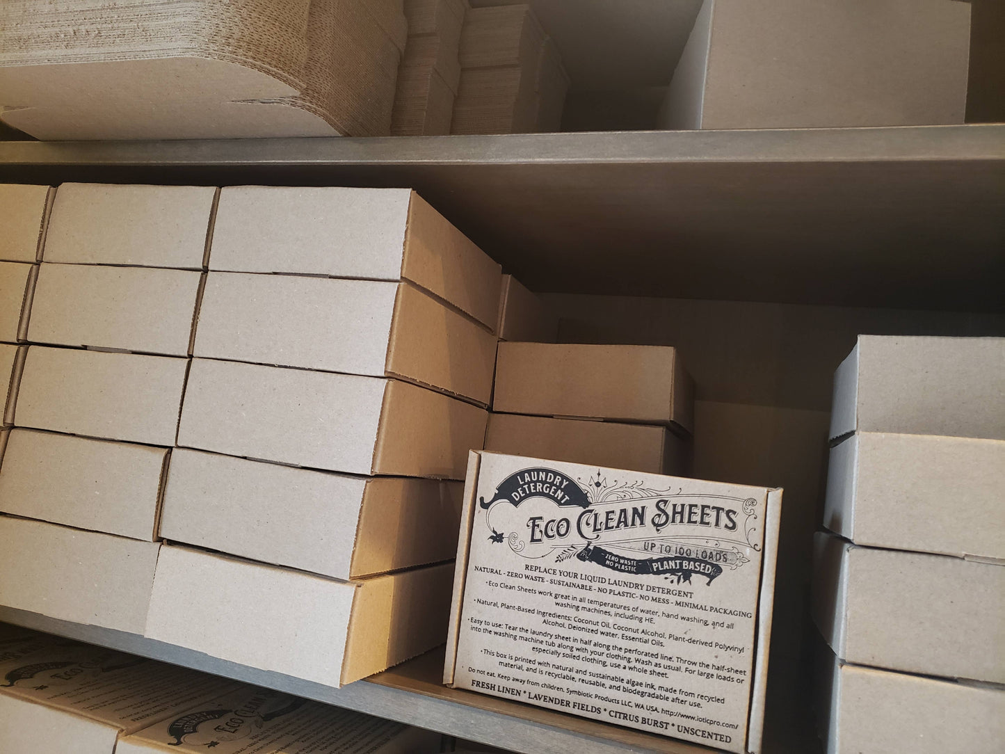 Eco Clean Sheets - Concentrated Laundry Detergent -100 Loads: Unscented