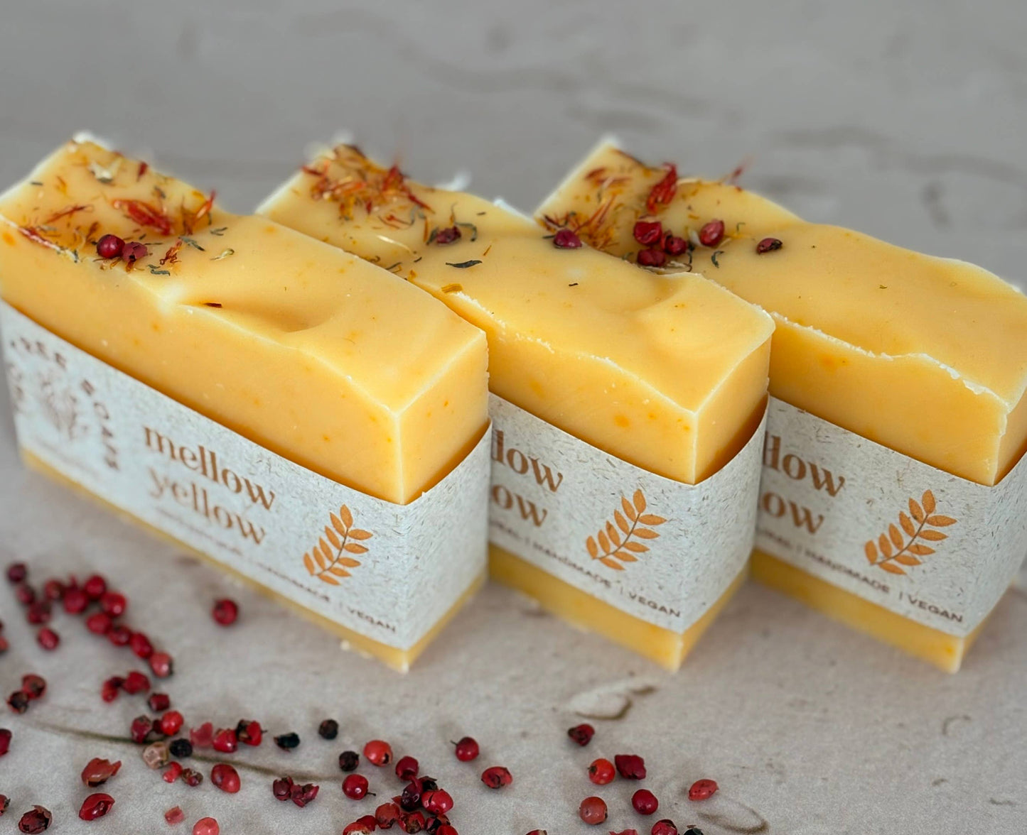 Mellow Yellow - Natural Handmade Bar Soap