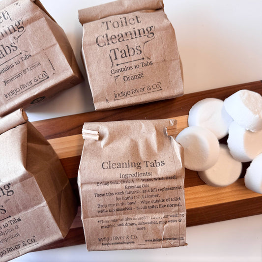 Toilet Cleaning Tabs - Packaged: 10 pack / Eucalyptus & Grapefruit