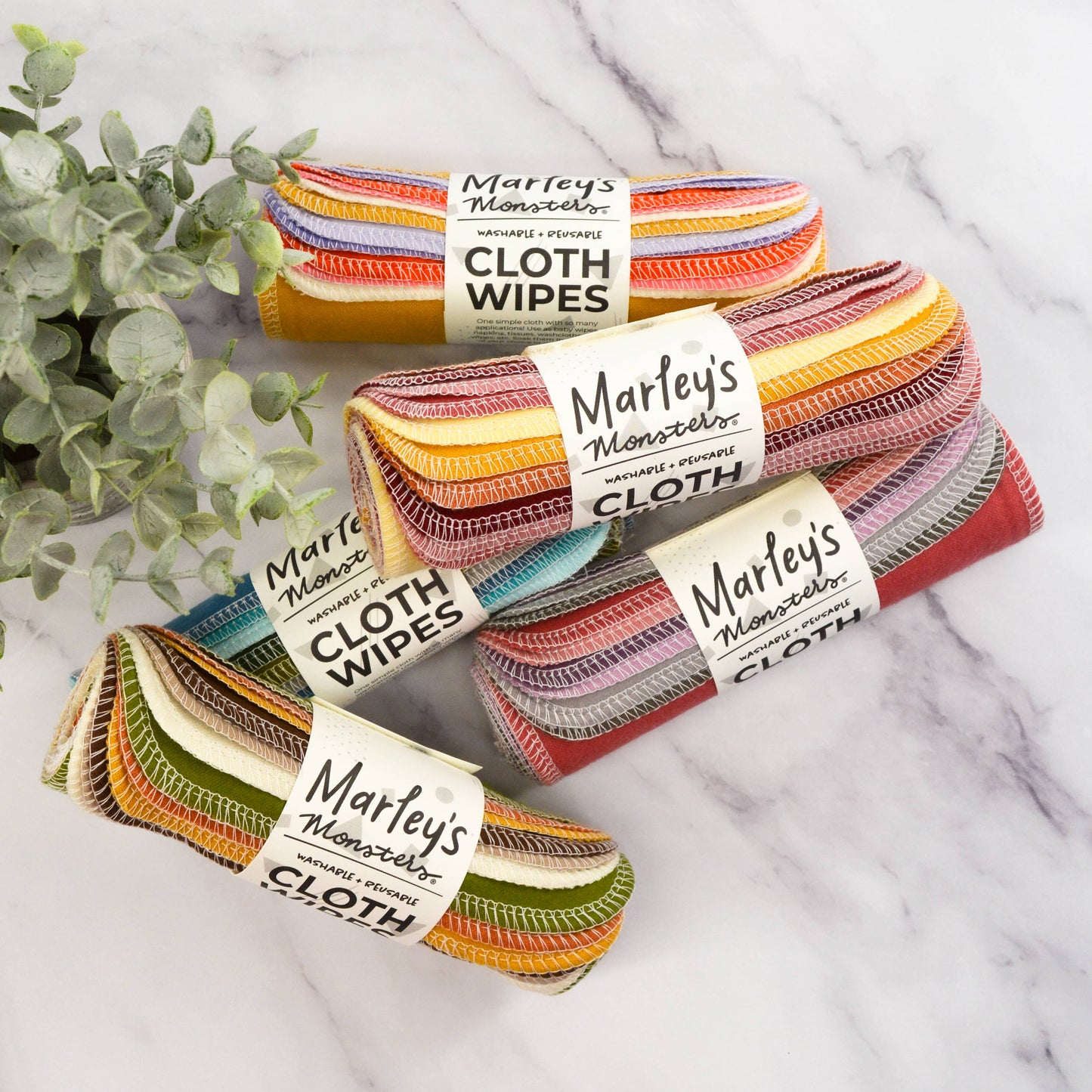 Cloth Wipes: Specialty Color Mixes - 12 pack / Desert Rose