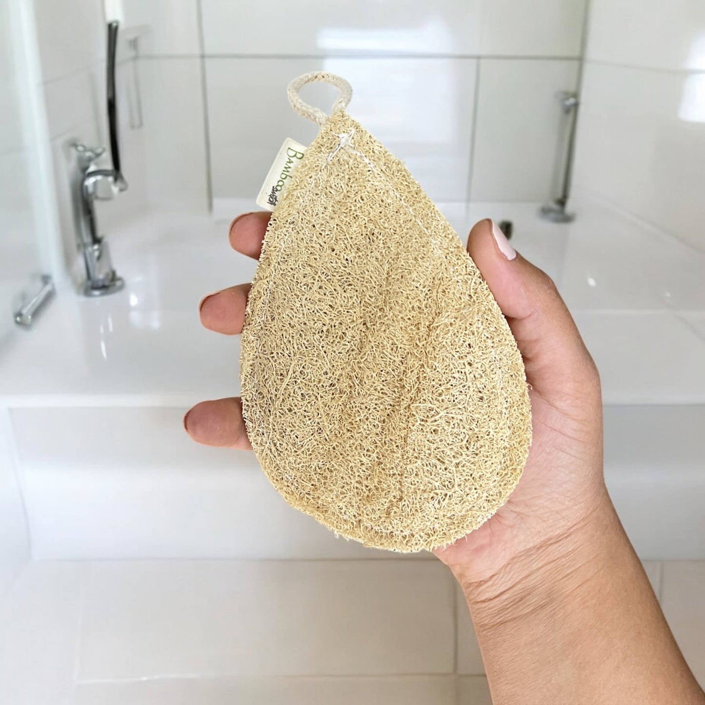 Large Exfoliating Loofah | Teardrop | Wellness Bestseller