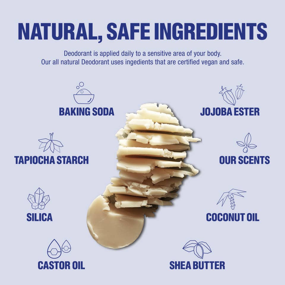 THE DEEP - Deodorant - Seagrass & Plumeria