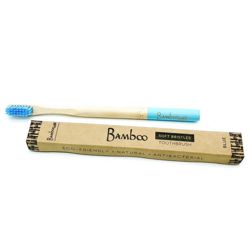 Adult Bamboo Toothbrush : Rainbow