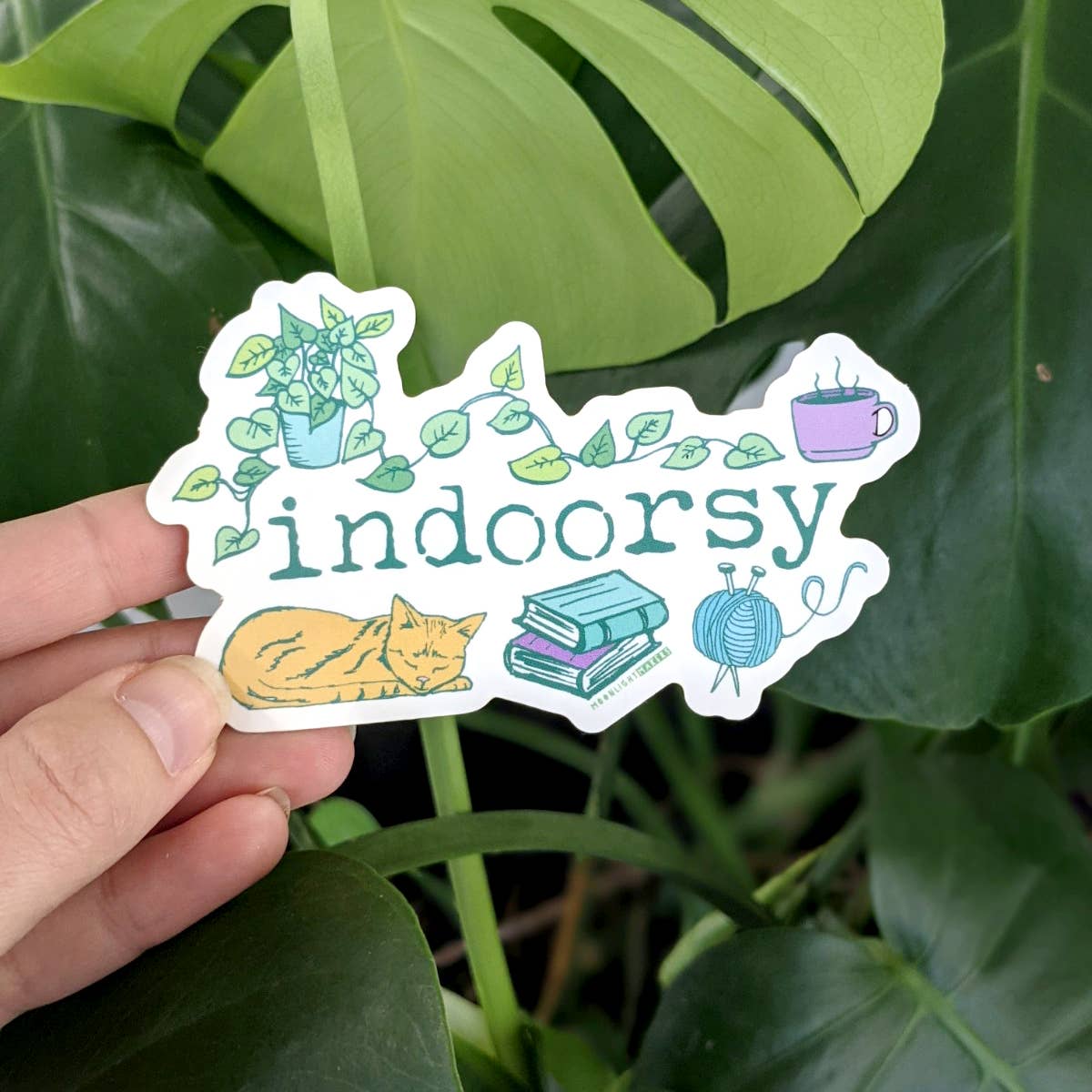Indoorsy - Die Cut Stickers