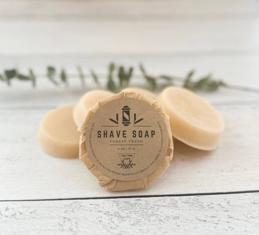 Natural Handmade Shave Soap - Forest Fresh