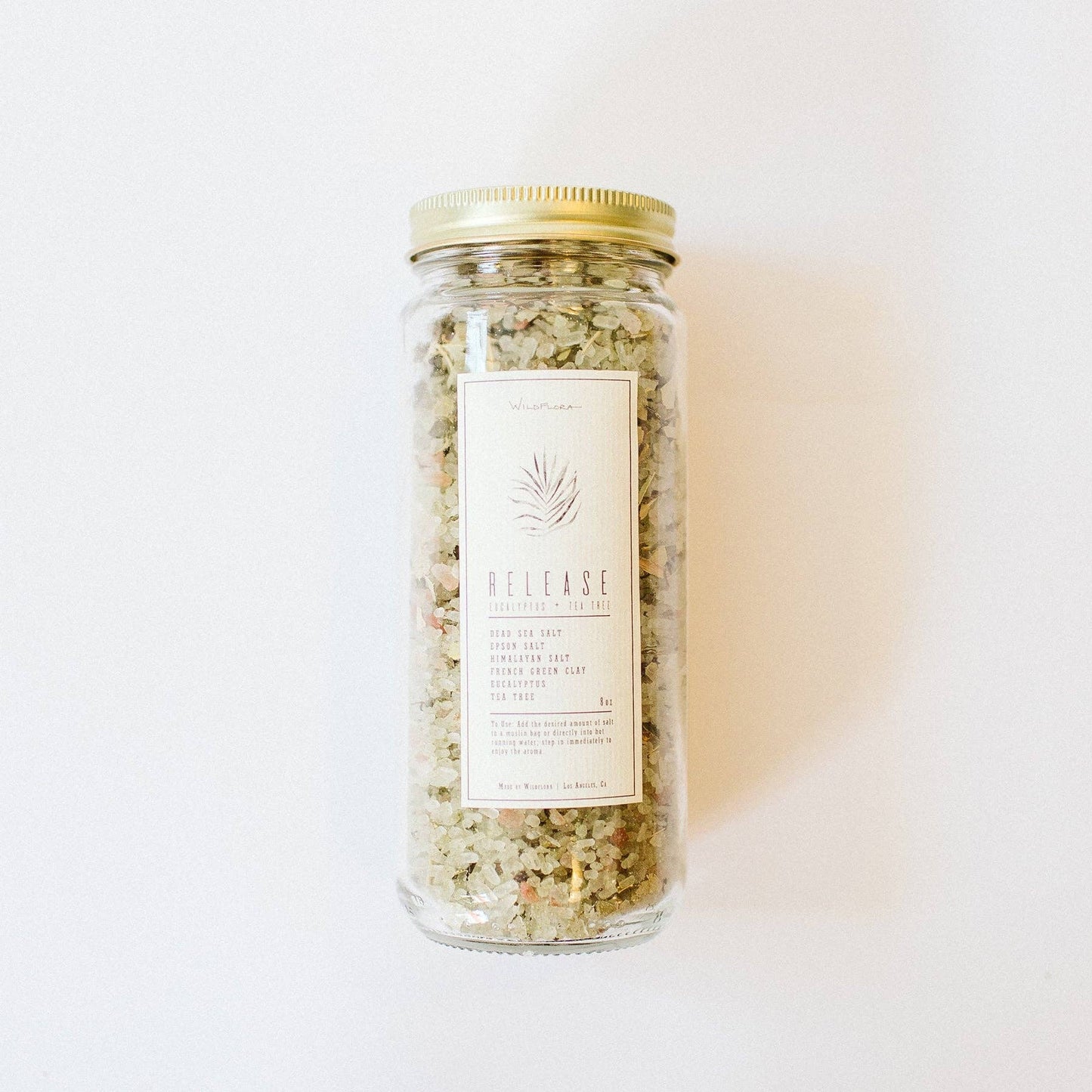 WildFlora Bath Salts: Floral, Heal, Release, Beauty