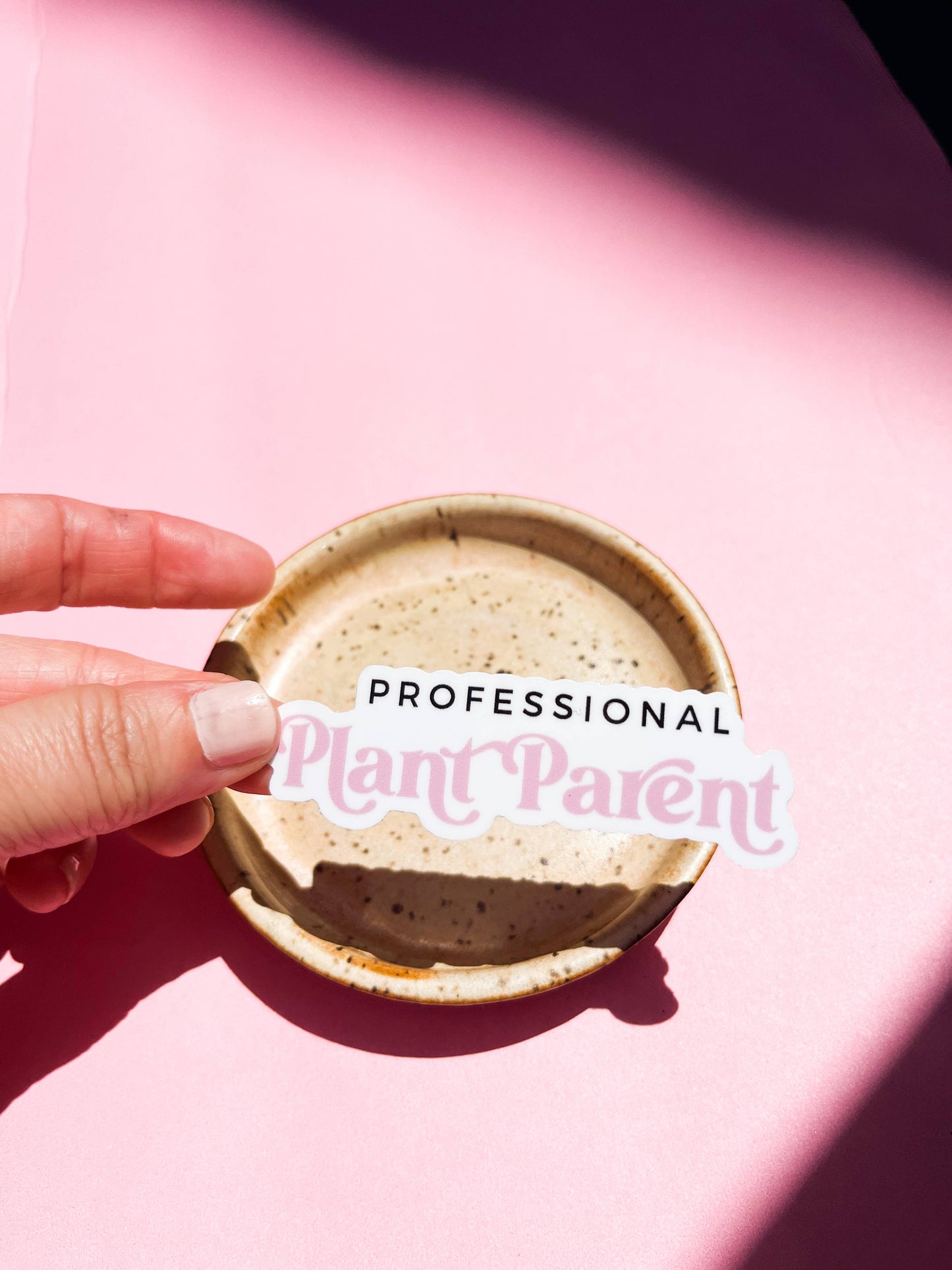 Professional Plant Parent Sticker