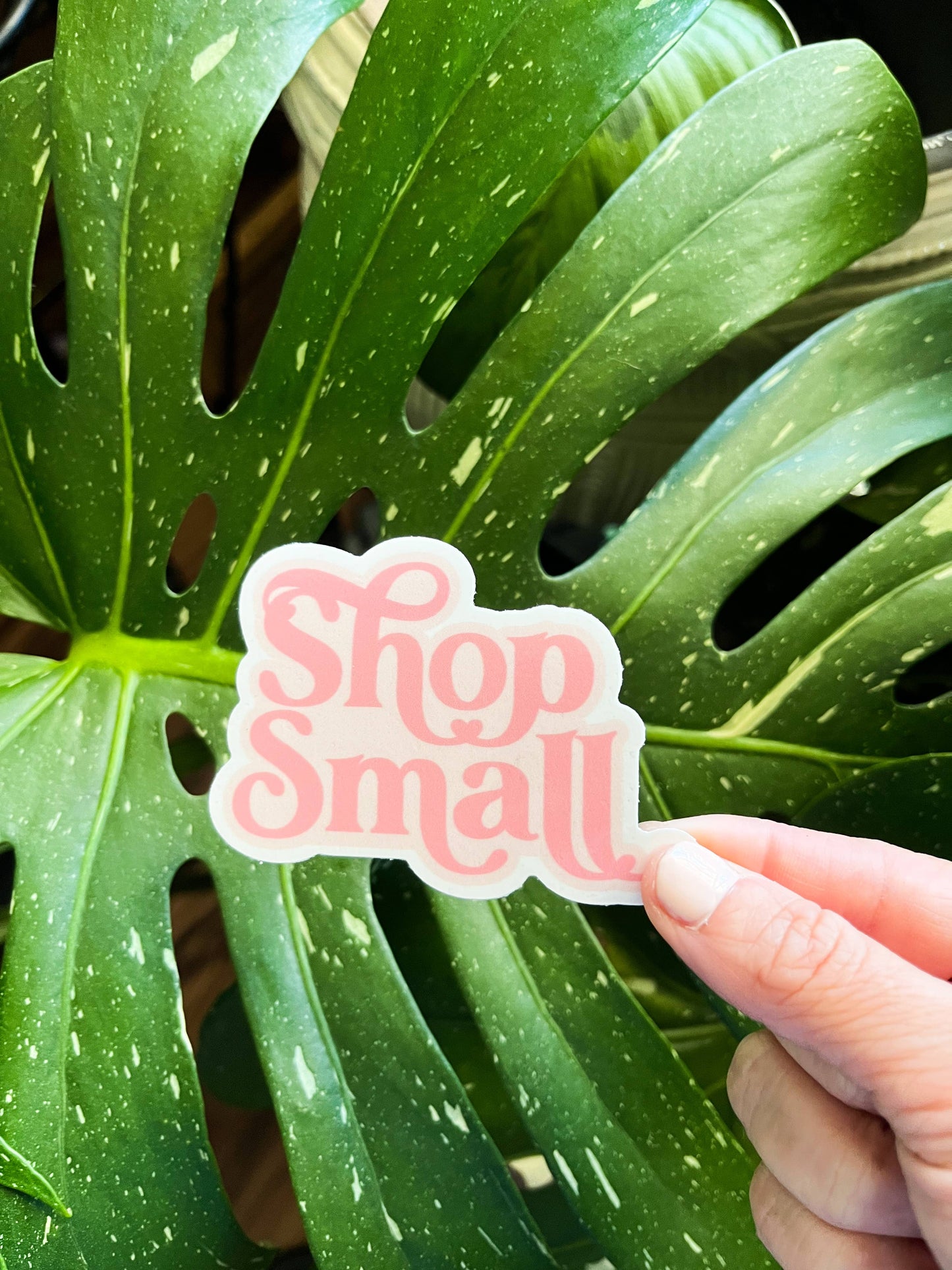Shop Small Sticker